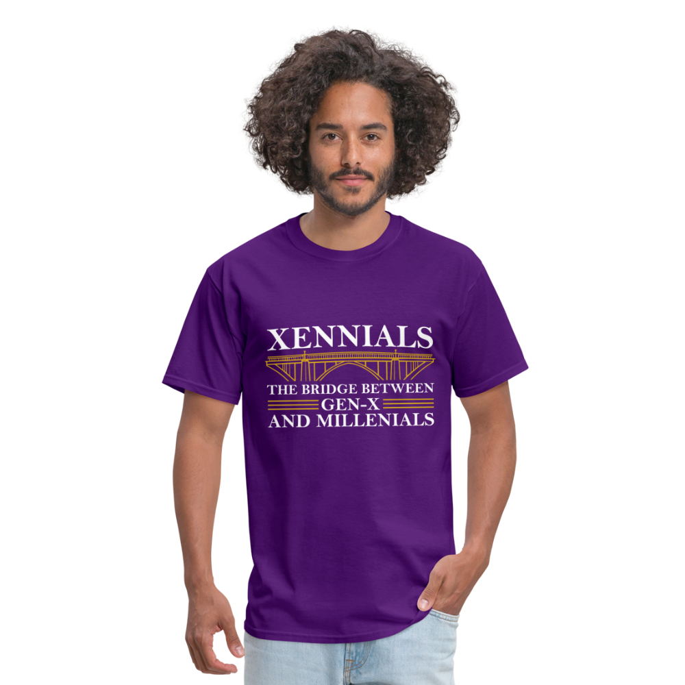 The Xennial Bridge - purple
