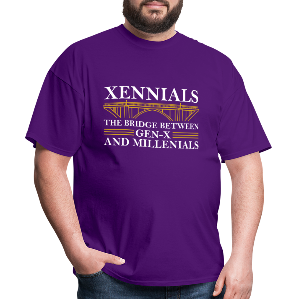 The Xennial Bridge - purple