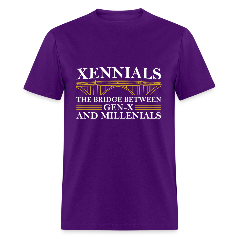The Xennial Bridge - purple