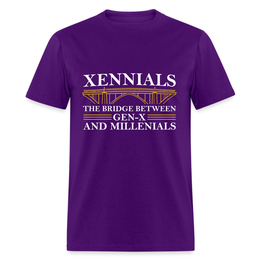The Xennial Bridge - purple