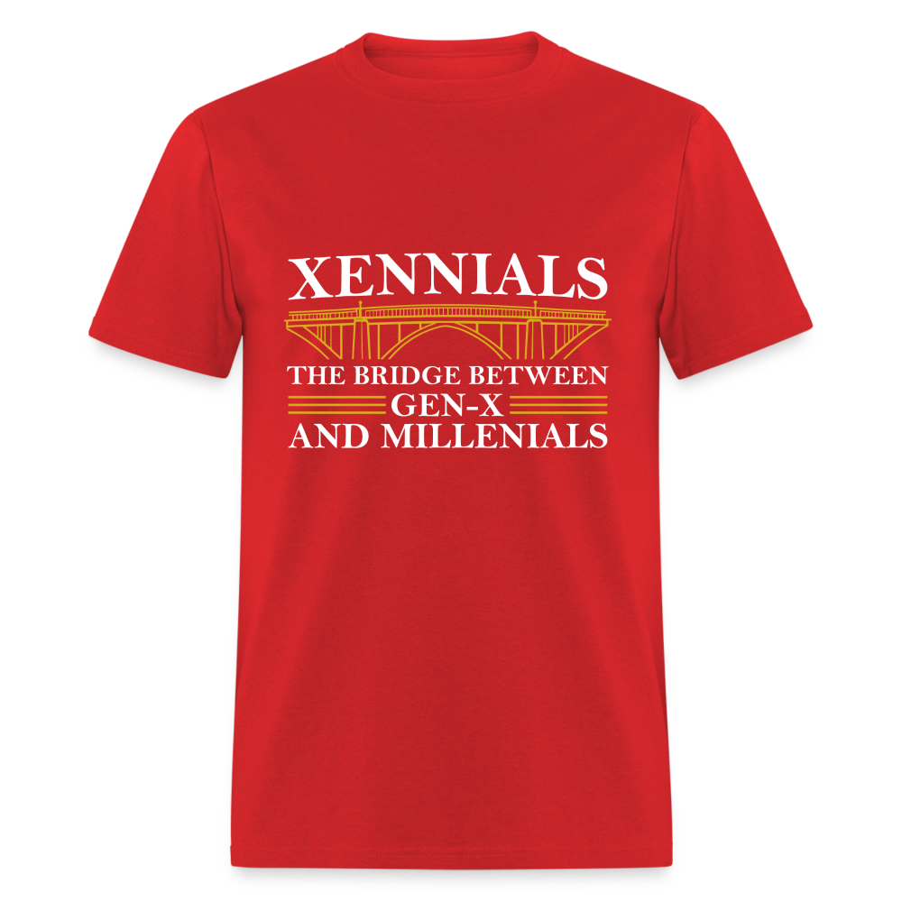 The Xennial Bridge - red