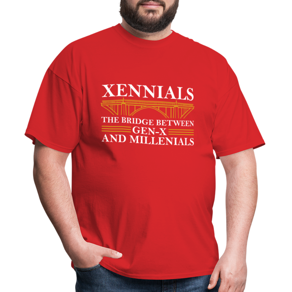 The Xennial Bridge - red