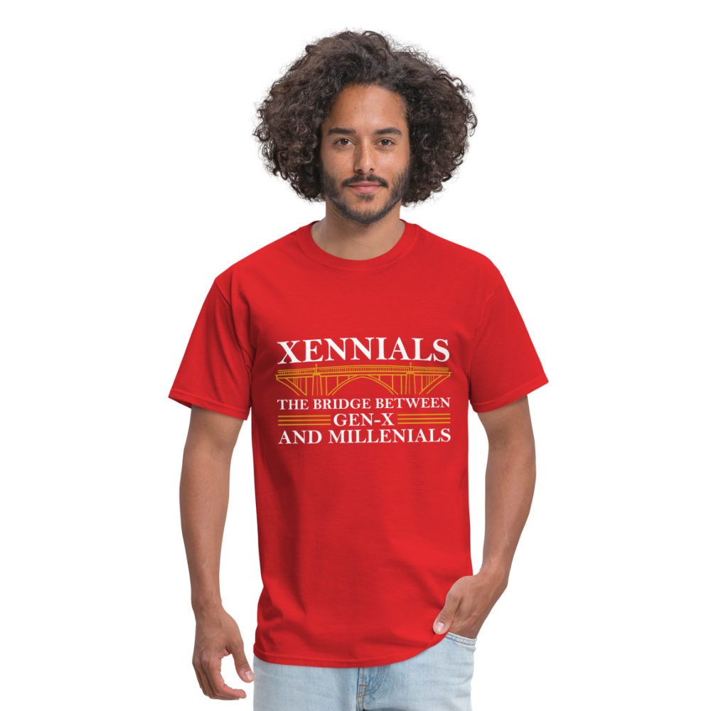 The Xennial Bridge - red