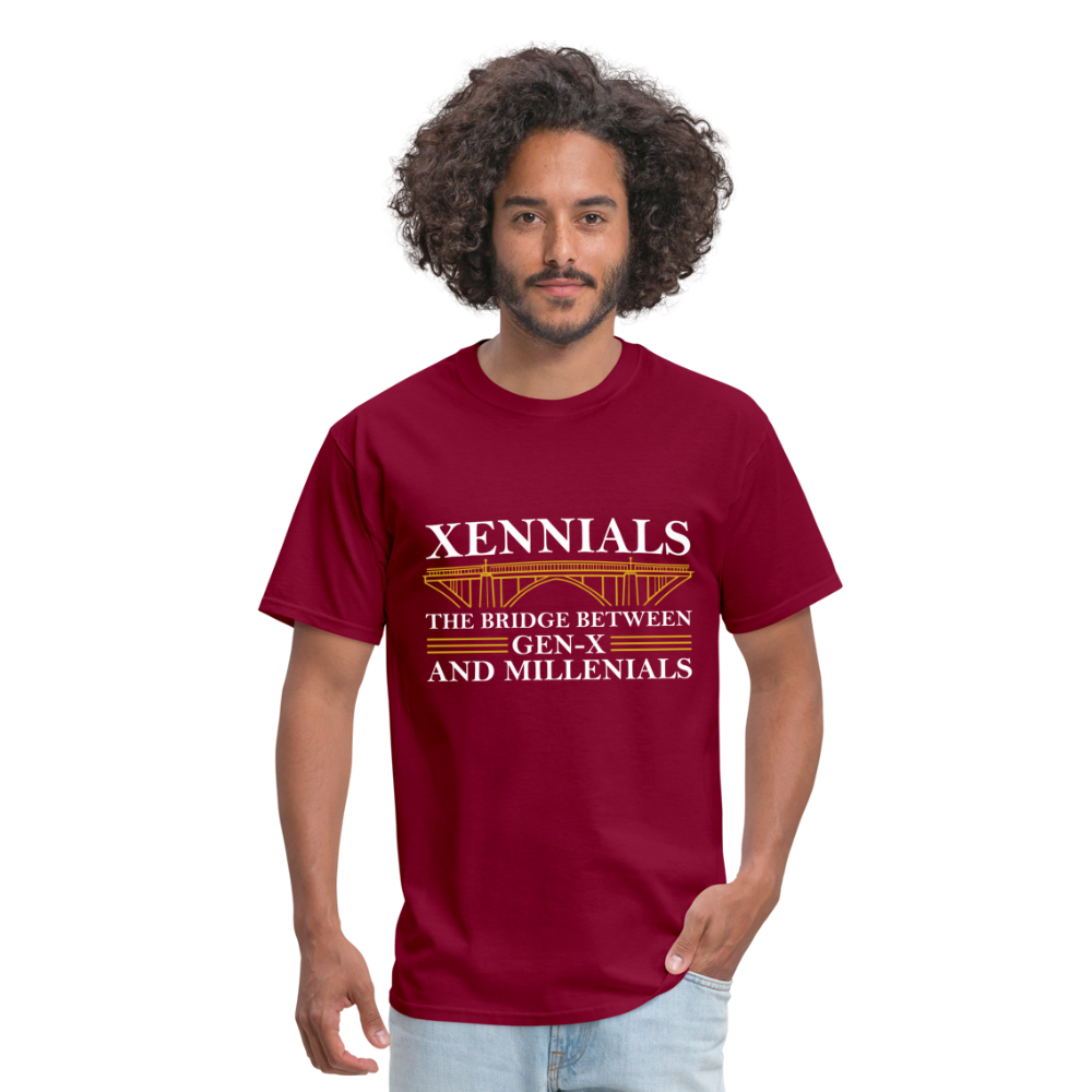 The Xennial Bridge - burgundy