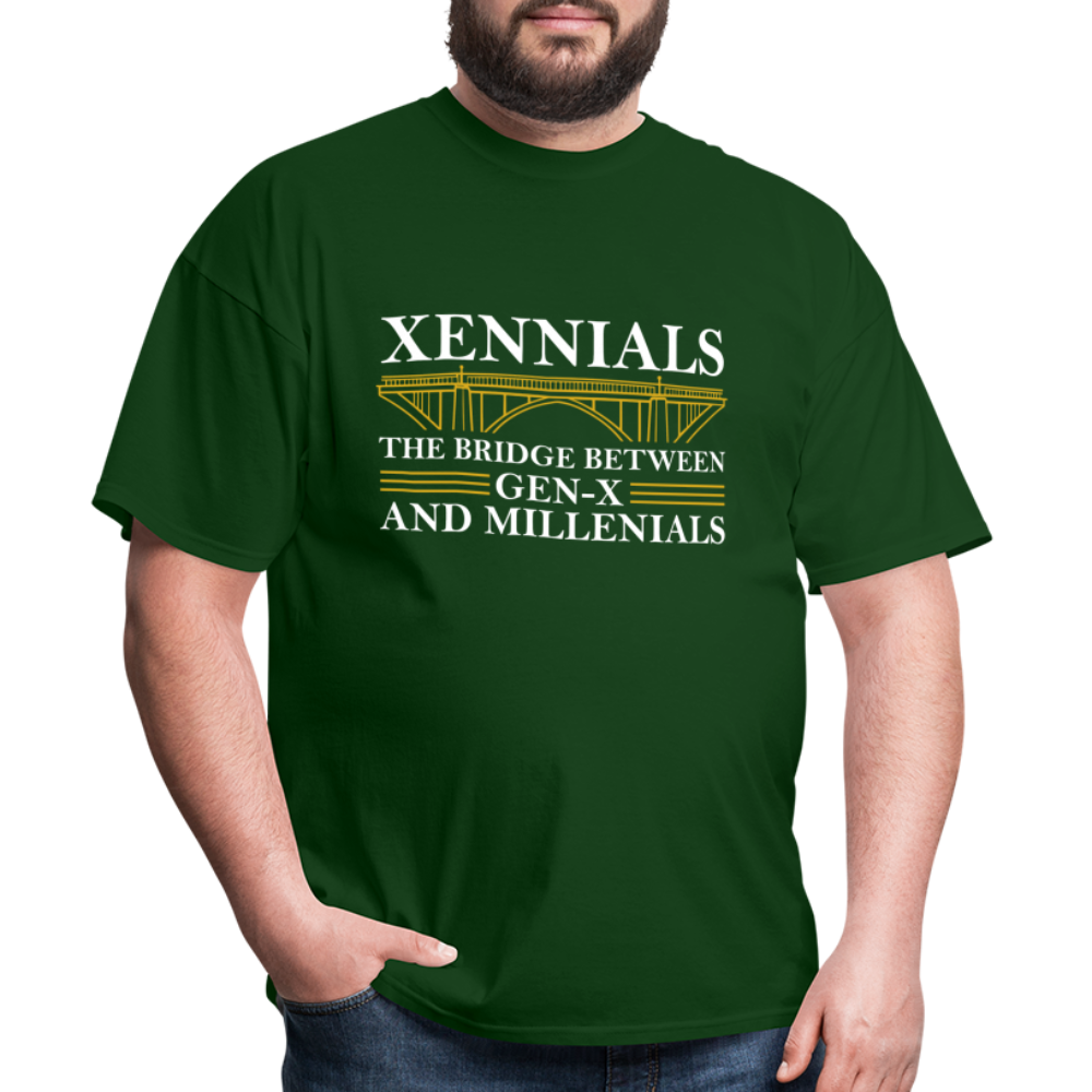 The Xennial Bridge - forest green