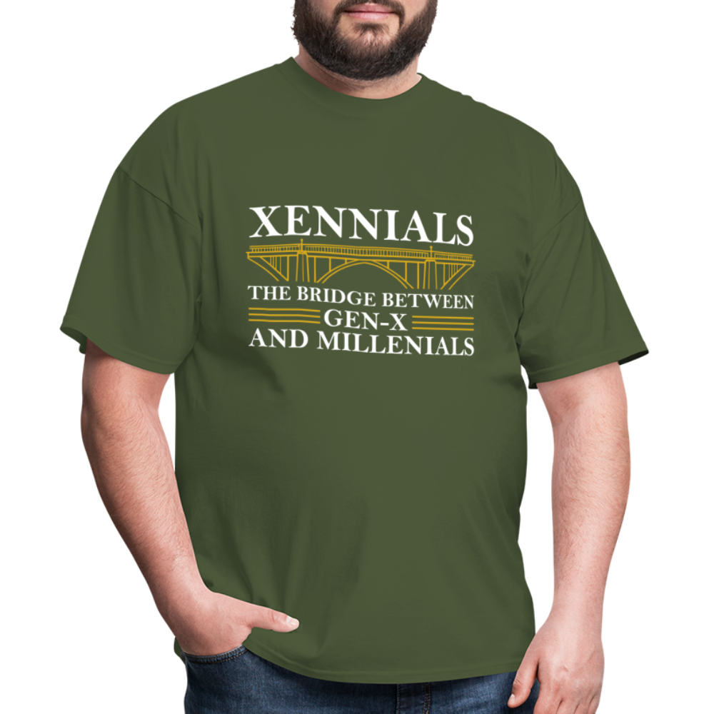 The Xennial Bridge - military green