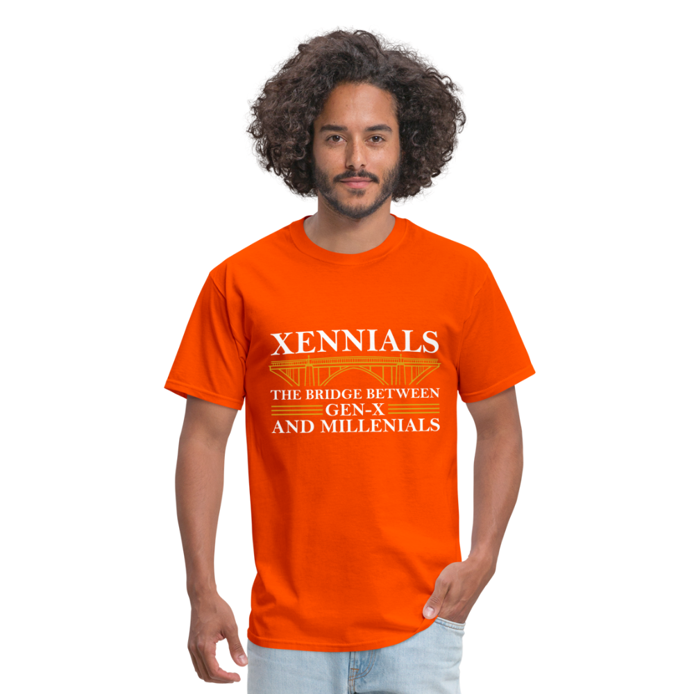 The Xennial Bridge - orange
