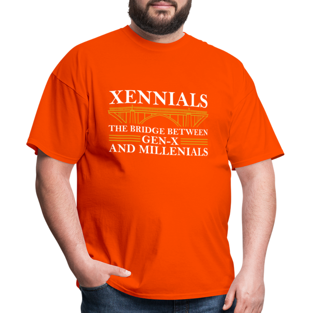 The Xennial Bridge - orange