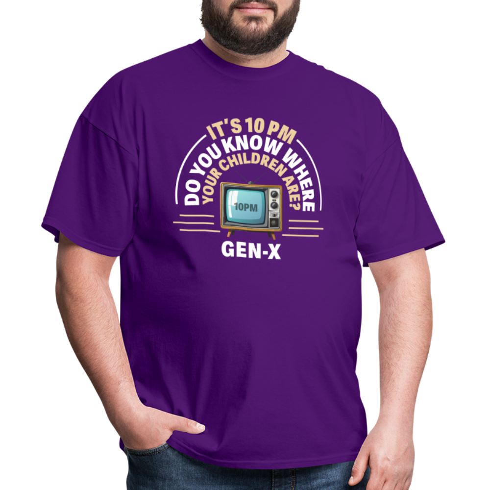 Gen-X 10pm Reminder - purple